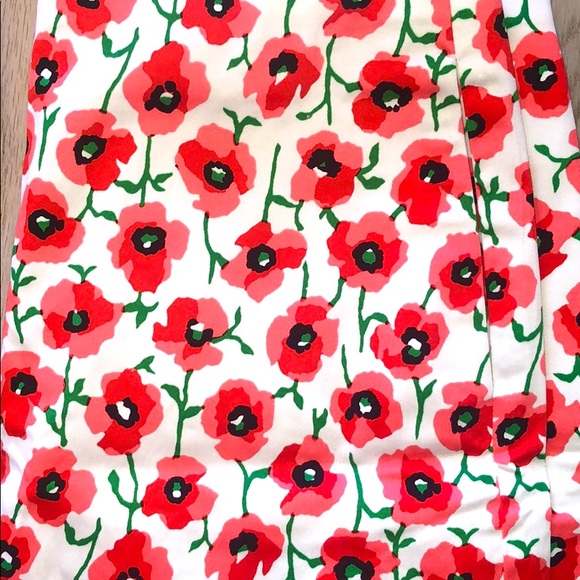 NWT J. Crew Factory Skirt Floral Print Size 0 - Picture 3 of 8